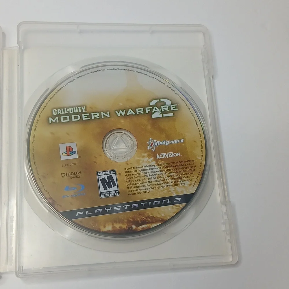 Activision Call of Duty Modern Warfare 2 PS3 Multi-Color FPS BLUS-30377‎